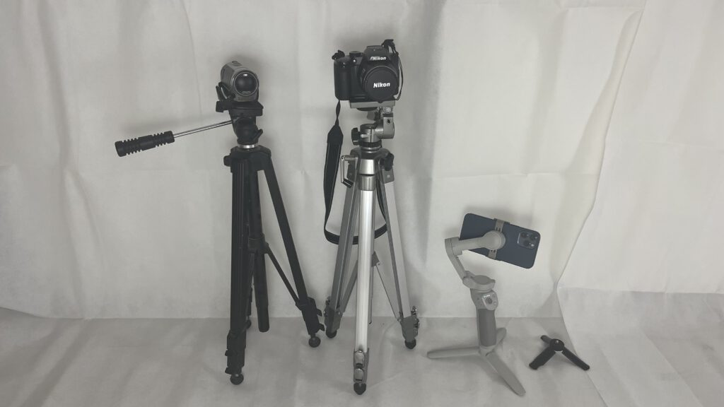Kamerastative, Kameras & Gimbals